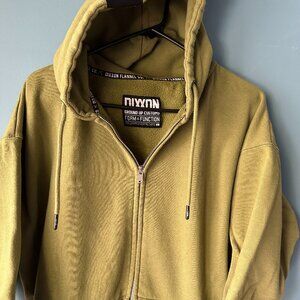 DIXXON Green Zip-Up Hoodie Medium M Men's Motorcycles
